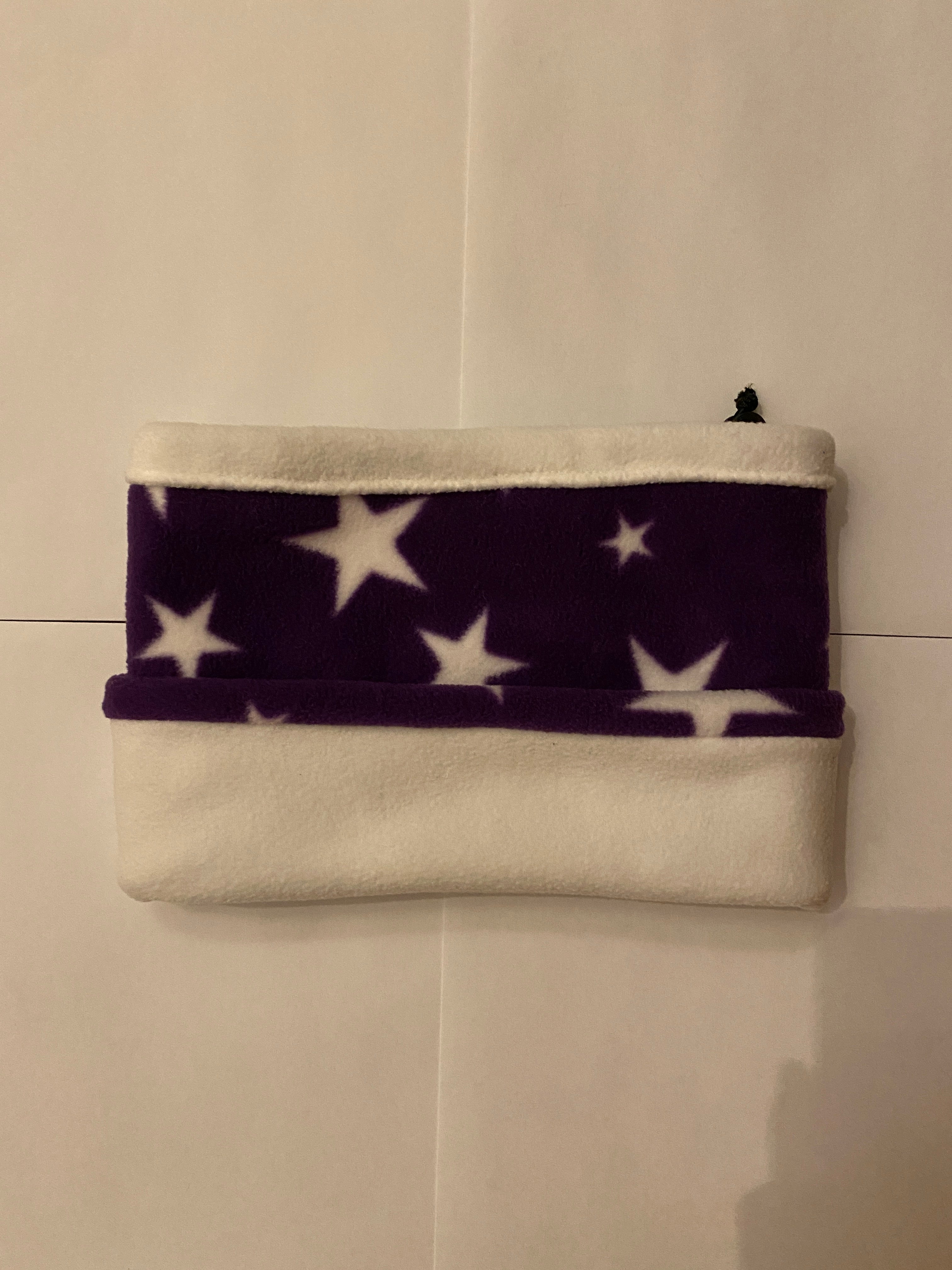 Purple & white stars