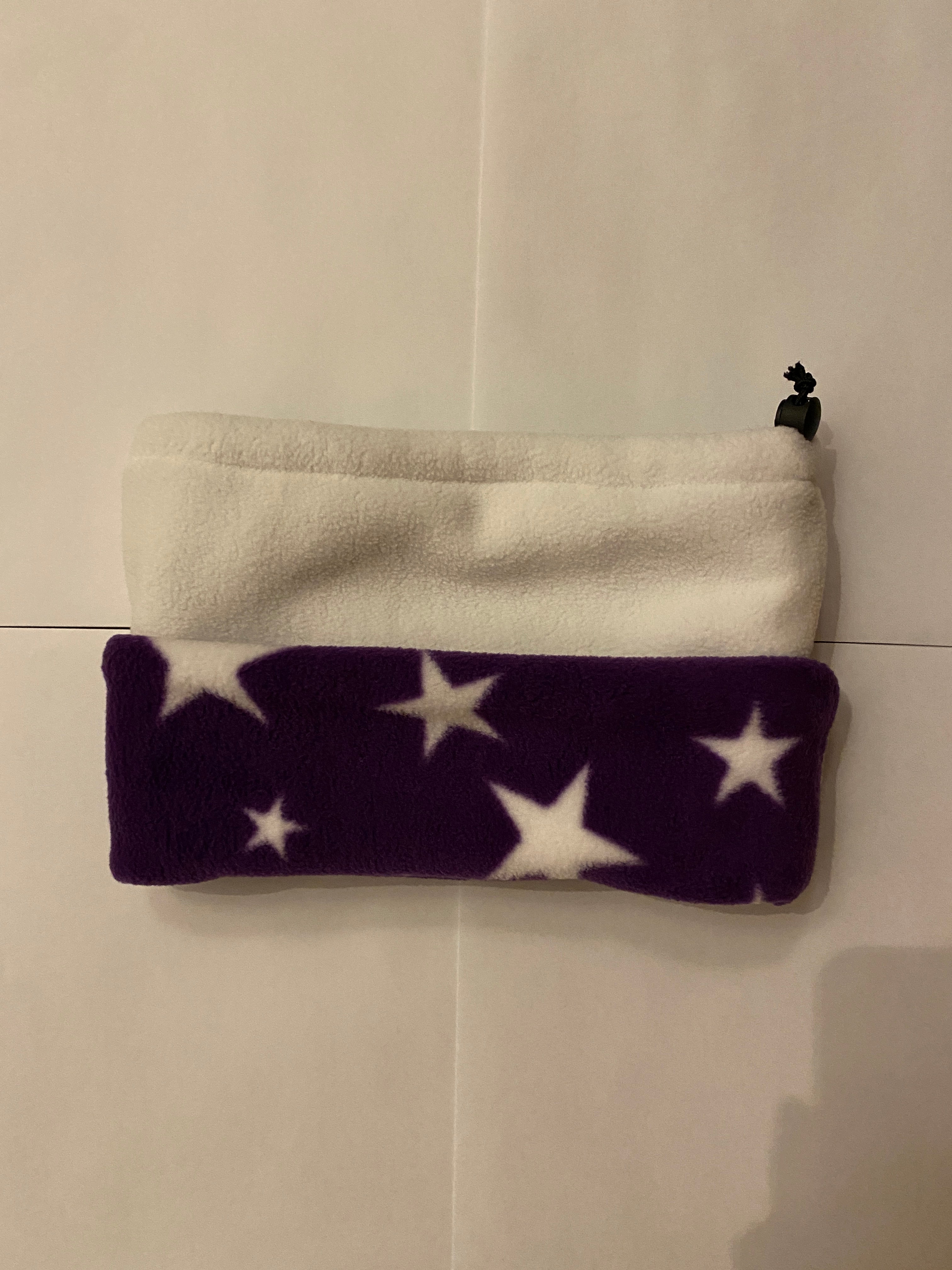 Purple & white stars