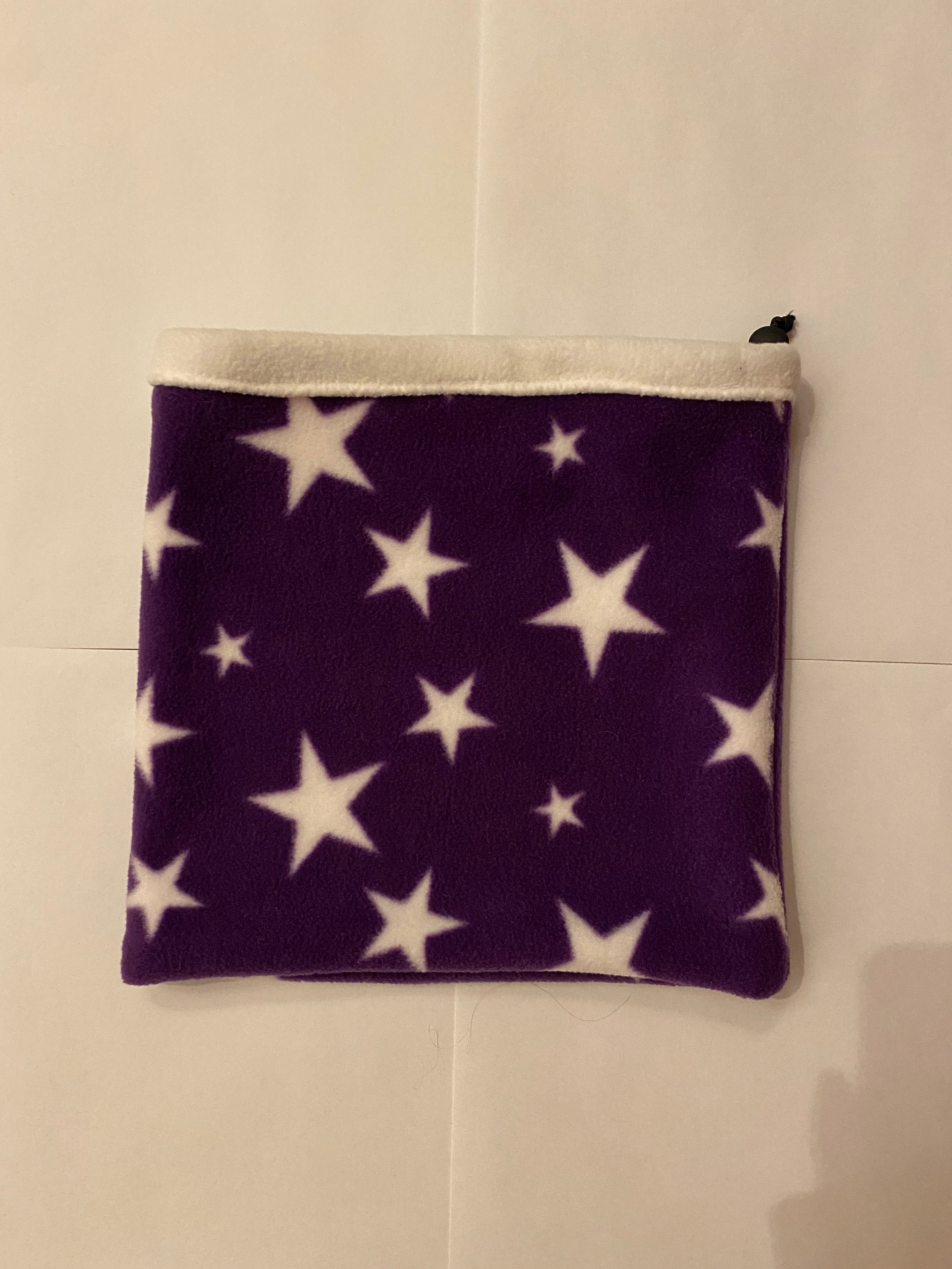 Purple & white stars